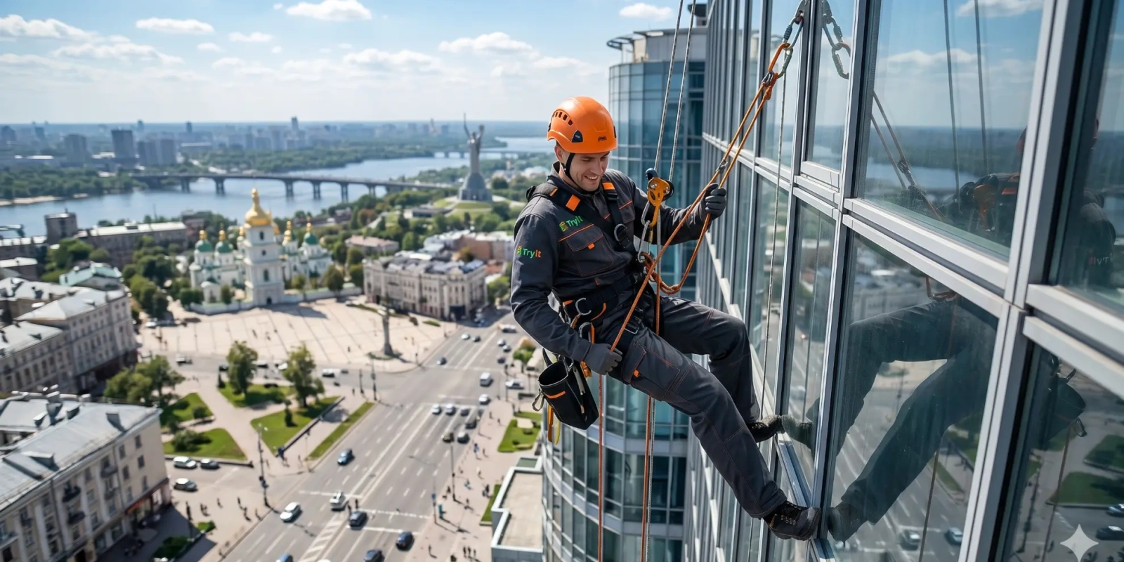 Коли автовишка безсила: чому промисловий альпінізм — це найшвидший спосіб вирішити висотні проблеми?